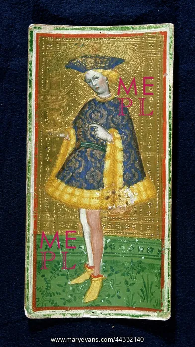 : The Visconti tarot deck: Knight : The Visconti tarot deck: Knight