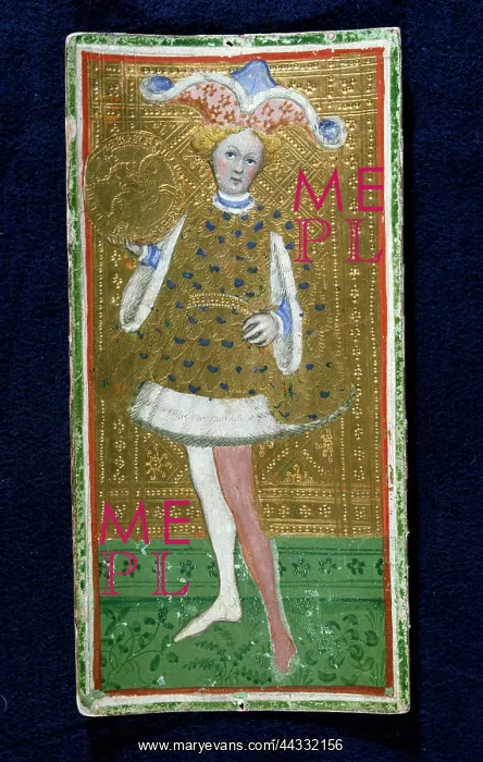 : The Visconti tarot deck: Knight : The Visconti tarot deck: Knight