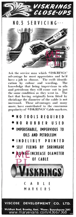 : Viscose Development VISKRINGS Cable Markers : Viscose Development VISKRINGS Cable Markers