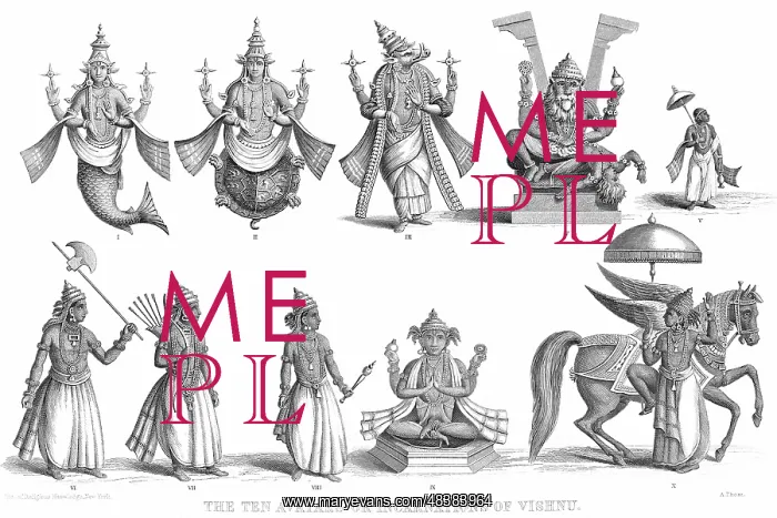 : Vishnu, one of gods of the Hindu Trinity (Trimurti) : Vishnu, one of gods of the Hindu Trinity (Trimurti)