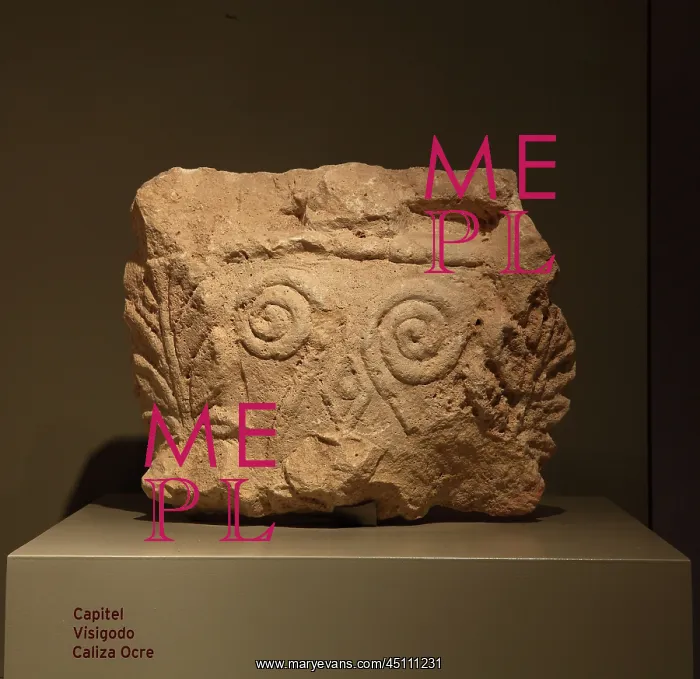 : Visigoth capital, Alcazaba Museum, Almeria, Andalusia, Spain : Visigoth capital, Alcazaba Museum, Almeria, Andalusia, Spain