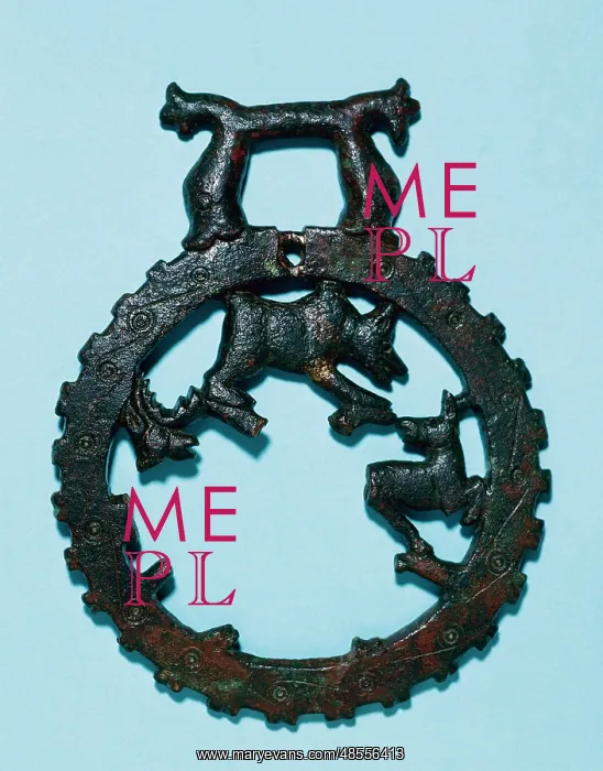 : Visigothic art. Spain. Andalusia. Horse Bit. Bronze. 4th-5th : Visigothic art. Spain. Andalusia. Horse Bit. Bronze. 4th-5th