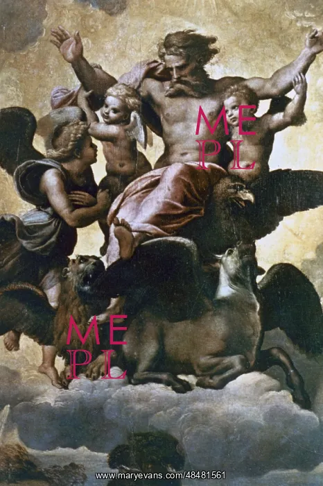 : Vision of Ezekiel Artist: Raphael : Vision of Ezekiel Artist: Raphael