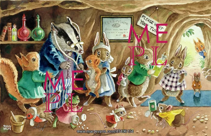 : A Visit to the Doctor - with badger doctor : A Visit to the Doctor - with badger doctor