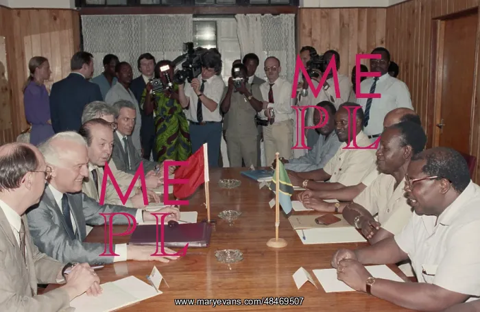 : The visit of E. A. Shevardnadze in Tanzania : The visit of E. A. Shevardnadze in Tanzania