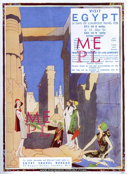 : Visit Egypt advertisement by Gladys Peto : Visit Egypt advertisement by Gladys Peto