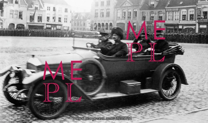  : Visit of the English King in Belgium