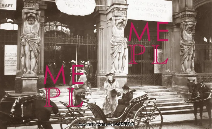 : Visit of the German Empress at the Deutsches Museum in M : Visit of the German Empress at the Deutsches Museum in M