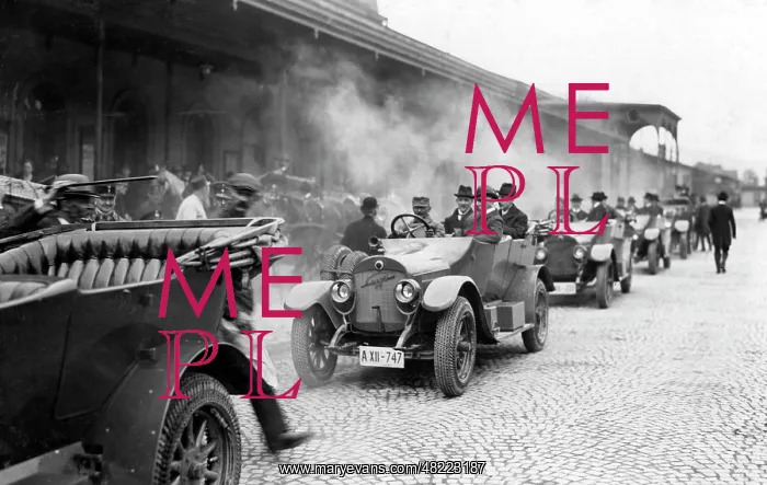 : Visit of German press representatives in Vienna, 1918 : Visit of German press representatives in Vienna, 1918