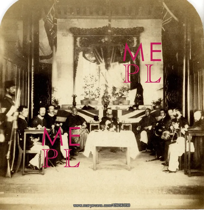 : Visit of Governor of Canton to Brigadier-General Crawford : Visit of Governor of Canton to Brigadier-General Crawford