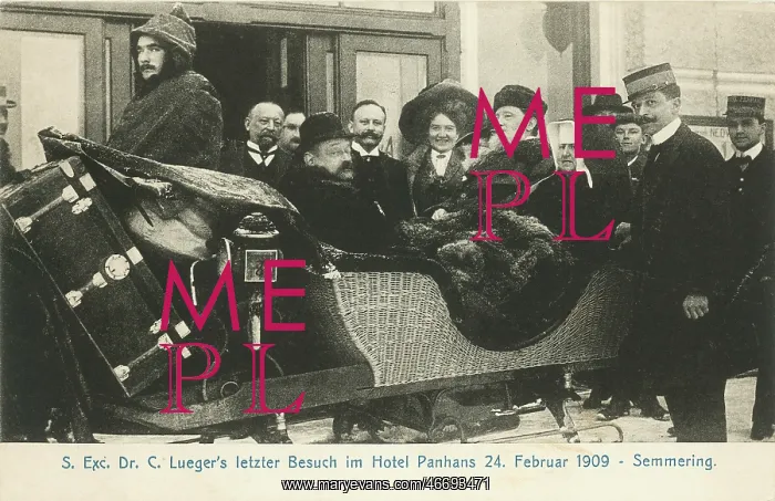 : The last visit of Karl Lueger at the : The last visit of Karl Lueger at the