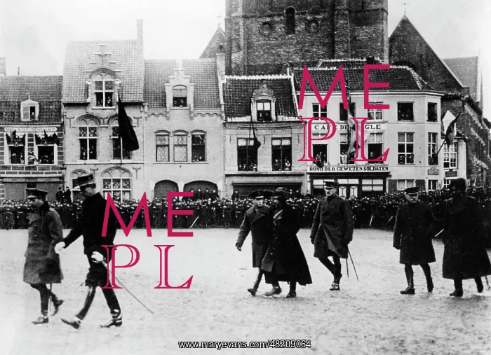 : Visit of King George V in Belgium : Visit of King George V in Belgium