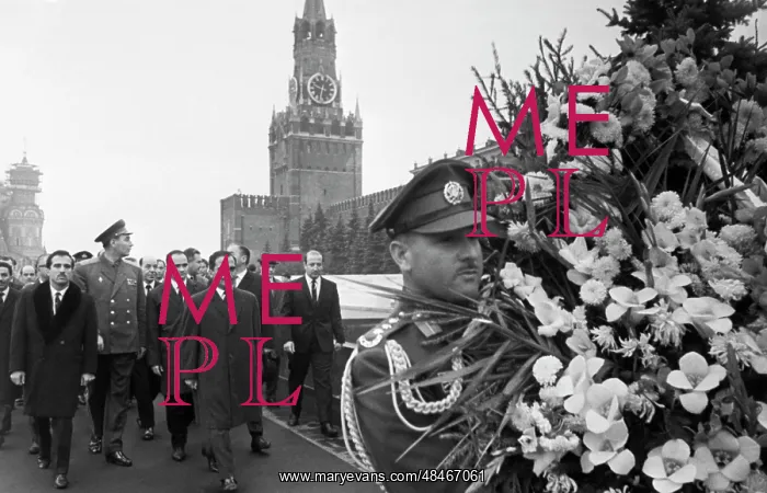 : Visit of King Hussein Bin Talal to USSR : Visit of King Hussein Bin Talal to USSR
