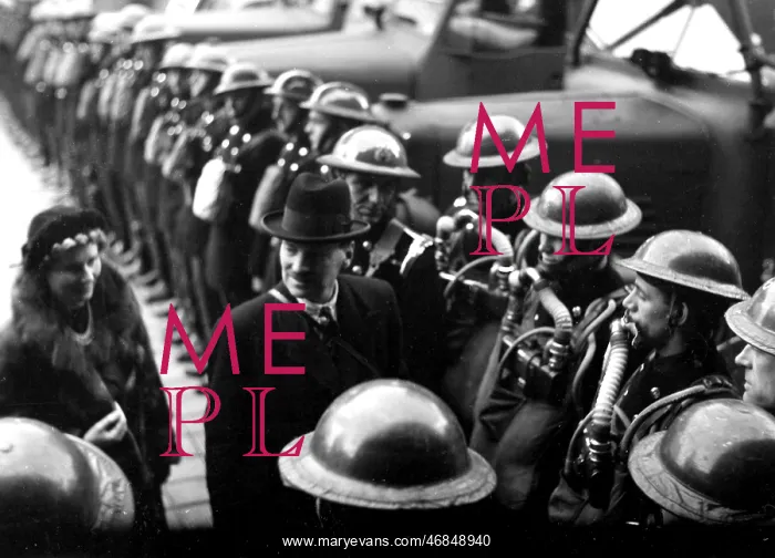  : Visit to LFB by Mr Attlee, Lord Privy Seal, WW2