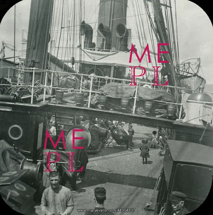  : Visit to Madeira - Deck of the Drummond Castle