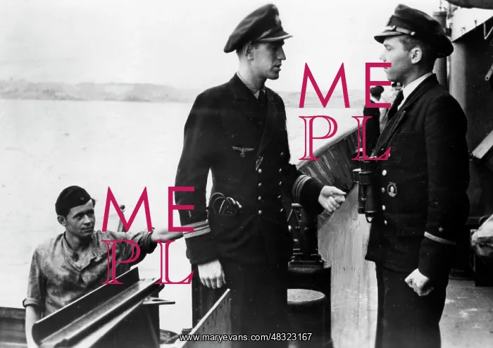 : Visit of a medical officer, 1944 : Visit of a medical officer, 1944
