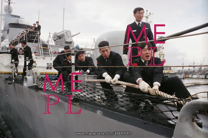 : Visit of naval detachment of Republic of Korea : Visit of naval detachment of Republic of Korea