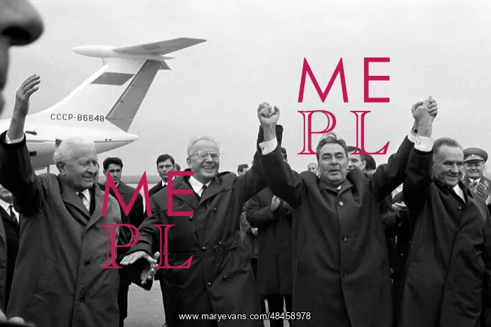 : Visit of USSR delegation to Czechoslovakia : Visit of USSR delegation to Czechoslovakia