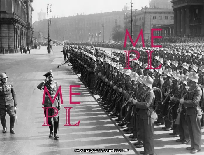 : Visit of the Wiener Bataillon in Vienna, 1938 : Visit of the Wiener Bataillon in Vienna, 1938