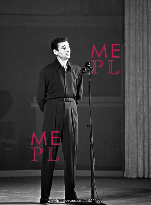 : Visit of Yves Montand to USSR : Visit of Yves Montand to USSR