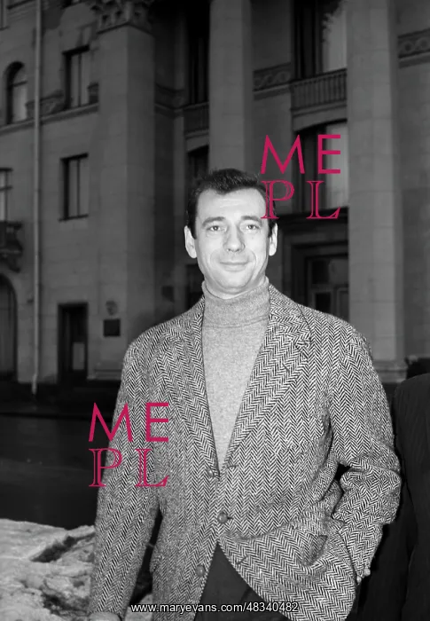 : Visit of Yves Montand to USSR : Visit of Yves Montand to USSR