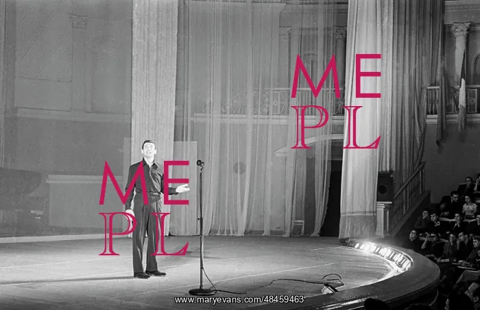 : Visit of Yves Montand to USSR : Visit of Yves Montand to USSR