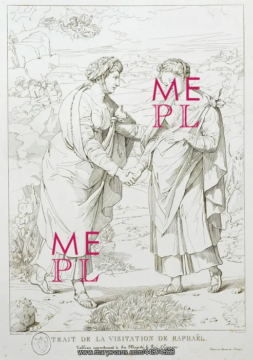 : The Visitation, after Raphael : The Visitation, after Raphael