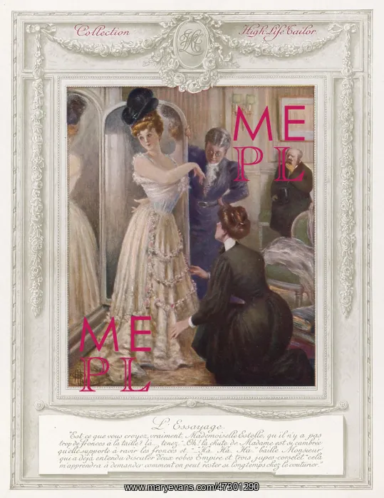  : Visiting Her Couturier