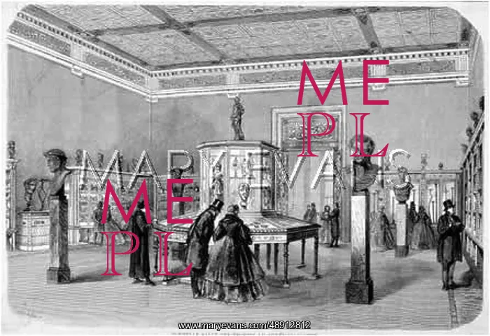 : VISITORS IN THE LOUVRE : VISITORS IN THE LOUVRE
