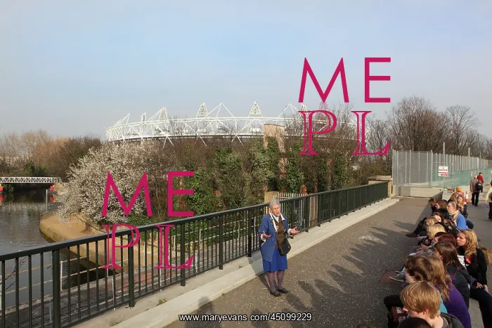 : Visitors, Olympic Park, London : Visitors, Olympic Park, London