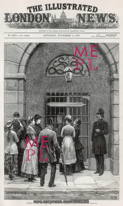 : Visitors wait outside Kilmainham Jail, Dublin : Visitors wait outside Kilmainham Jail, Dublin
