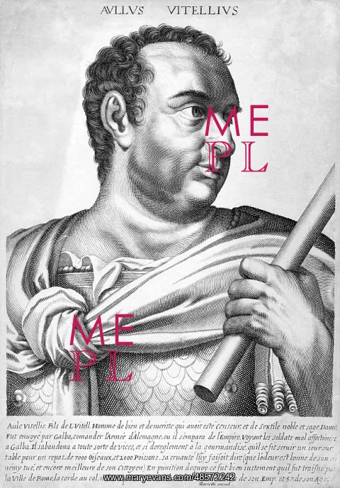  : Vitellius Caesar (15-69) - Roman emperor - murdered