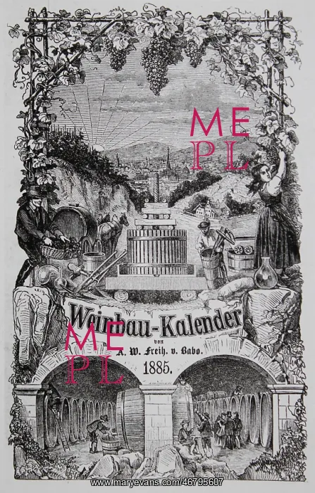 : Viticulture calendar 1885 : Viticulture calendar 1885