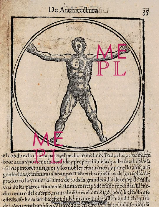 : VITRUVIUS, Marcus Vitrubius Pollio (1th century BC) : VITRUVIUS, Marcus Vitrubius Pollio (1th century BC)