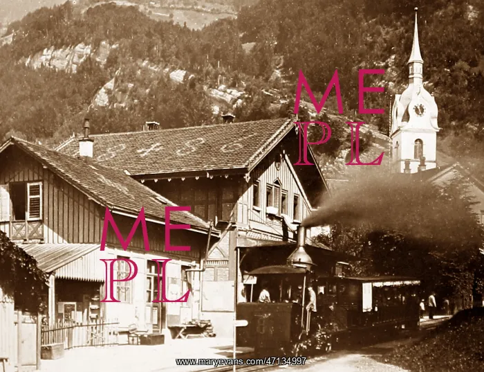  : Vitznau Railway Station, Switzerland, Victorian period