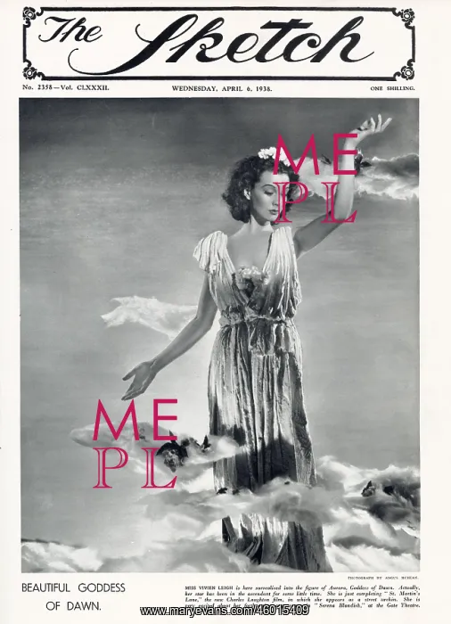 : Vivien Leigh by Angus McBean : Vivien Leigh by Angus McBean
