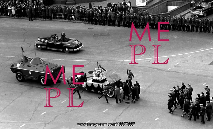  : V.Komarov's funeral
