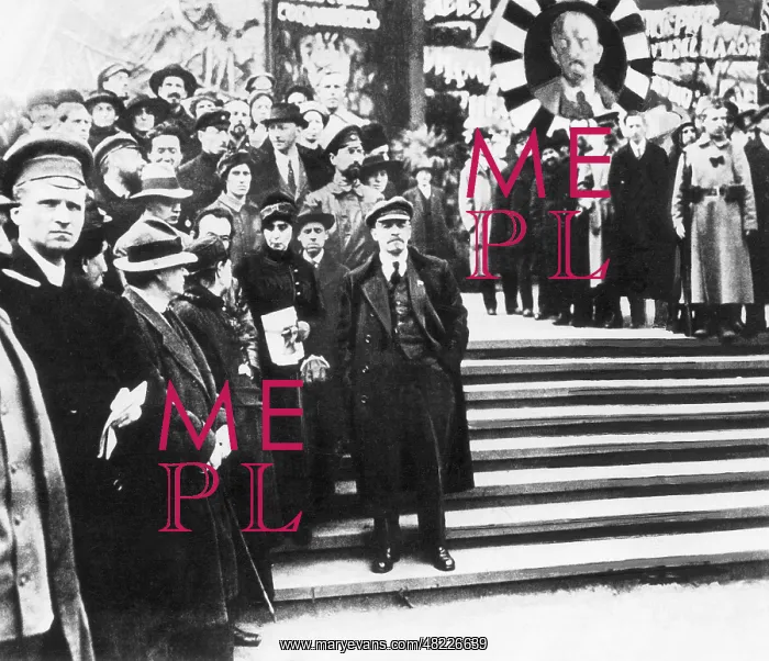 : Vladimir Ilyich Lenin at the opening of a conference in : Vladimir Ilyich Lenin at the opening of a conference in