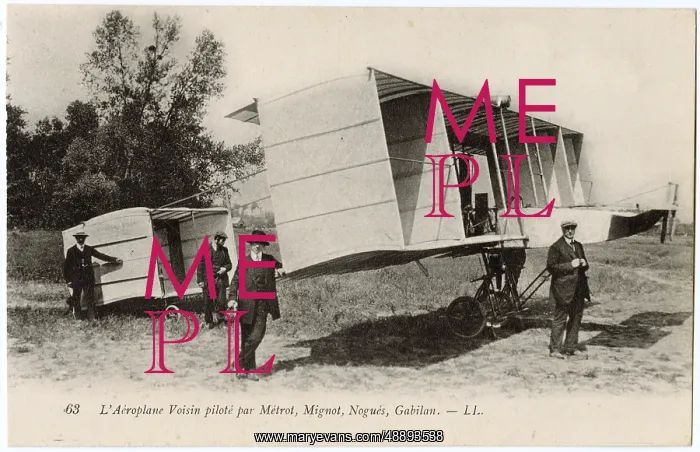: VOISIN BIPLANE 1909 : VOISIN BIPLANE 1909