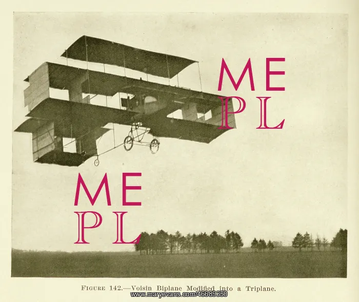  : Voisin biplane modified into a Triplane
