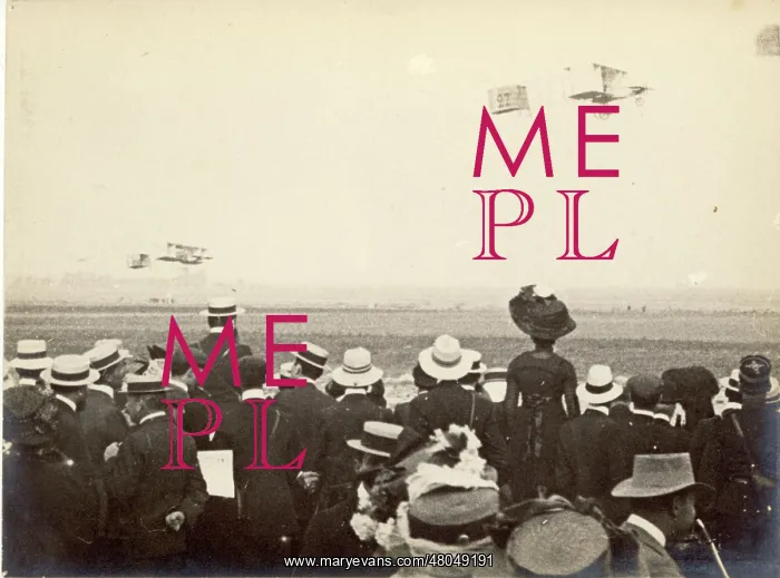 : Voison biplanes at Reims in August 1909 : Voison biplanes at Reims in August 1909