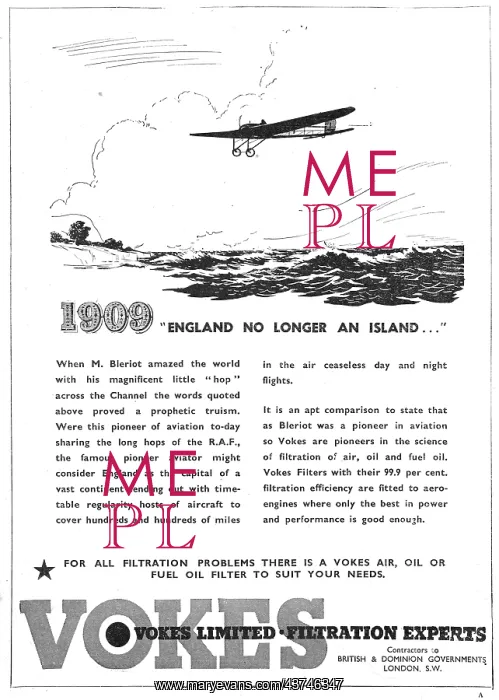  : Vokes Filters 1941 Advert