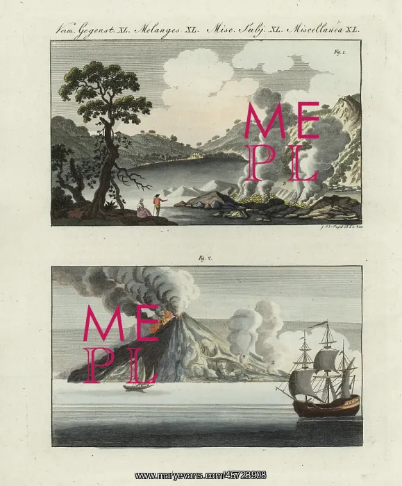 : Volcanic activity in Italy, 18th century : Volcanic activity in Italy, 18th century