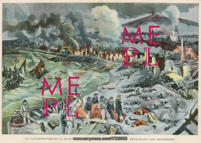 : Volcano - Mount Pelee - Martinique - 1902 : Volcano - Mount Pelee - Martinique - 1902