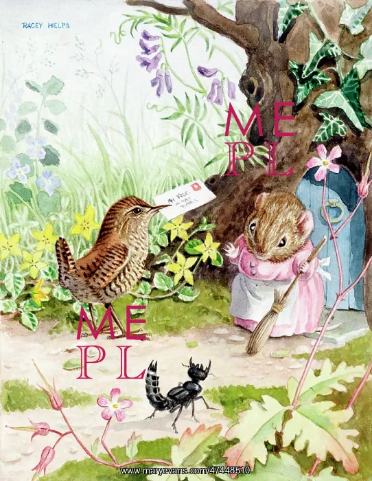 : Vole Receives Birthday Card : Vole Receives Birthday Card
