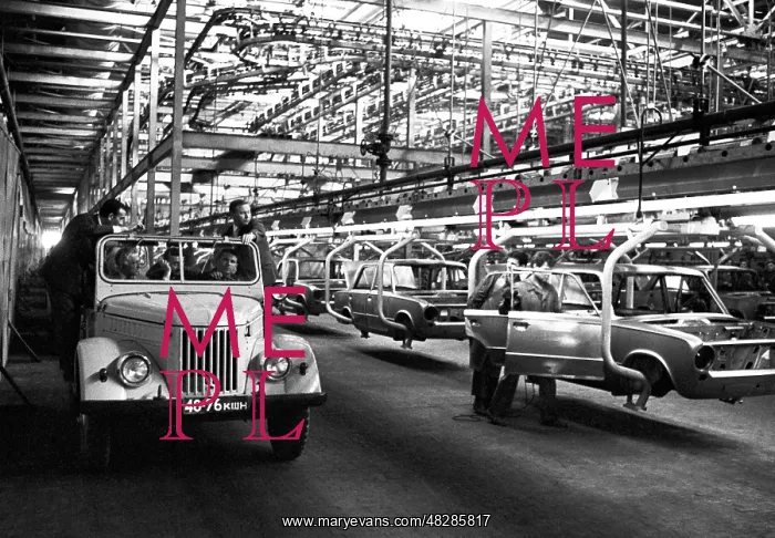 : Volga Automobile Plant, 1970 : Volga Automobile Plant, 1970