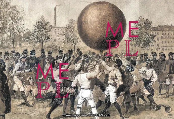 : Volleyball with a balloon : Volleyball with a balloon