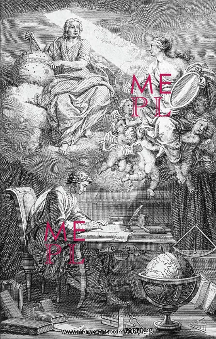 : Voltaire and Chatelet, Philosophy of Newton, Frontispiece : Voltaire and Chatelet, Philosophy of Newton, Frontispiece