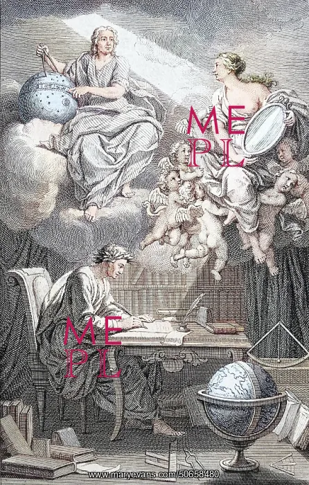 : Voltaire and Chatelet, Philosophy of Newton, Frontispiece : Voltaire and Chatelet, Philosophy of Newton, Frontispiece