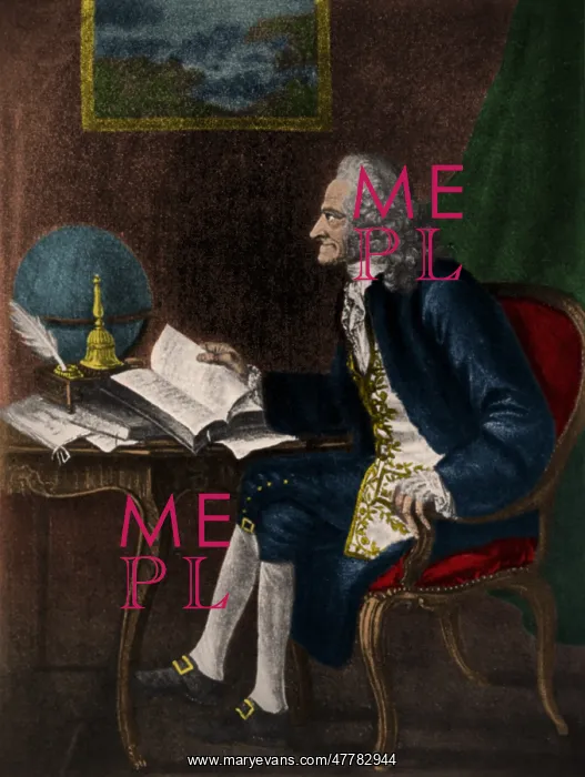 : Voltaire, French Author : Voltaire, French Author